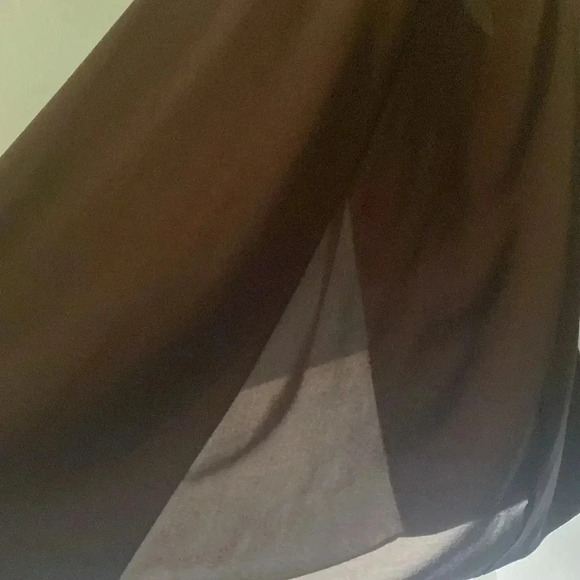 Ted Baker London - black sleeveless deep V tunic/mini dress- size medium - Picture 5 of 6